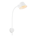 Briloner 2089-016 - Lampada da parete 1xE27/10W/230V bianca