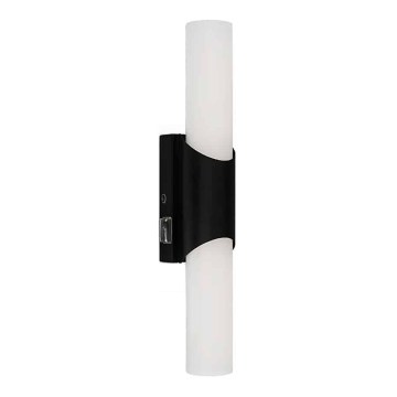 Briloner 2111-015 - Illuminazione a LED per specchio da bagno LED/6,5W/230V 32 cm nero
