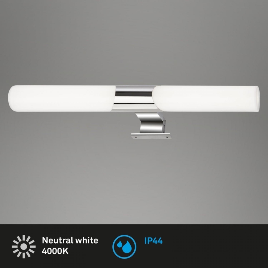 Briloner 2113-118 - Illuminazione a LED per specchi da bagno LED/12W/230V IP44 47 cm cromo lucido