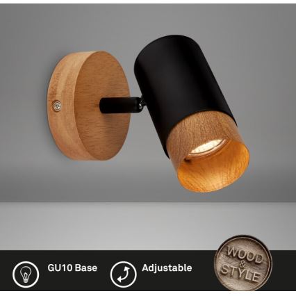Briloner 2144015 - Spot mural SPOT 1xGU10/9W/230V