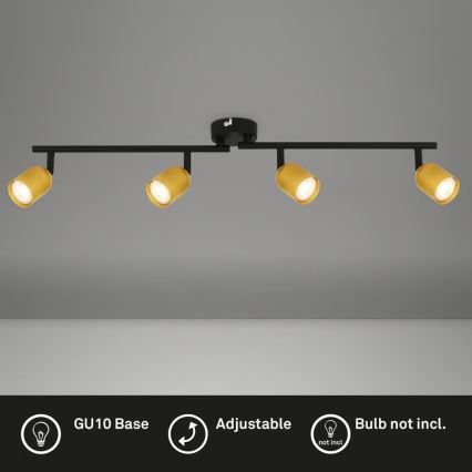 Briloner 2145-047 - Spot orientable 4xGU10/9W/230V