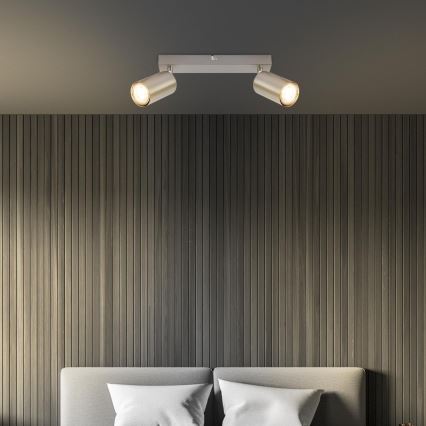 Briloner 2172-022 - Spotleuchte 2xGU10/9W/230V mattchrom