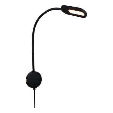 Briloner 2177015 - LED Dimmbar flexible wall Leuchte LED/6W/230V schwarz