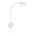 Briloner 2177016 - Lampada flessibile da parete dimmerabile LED/6W/230V bianco