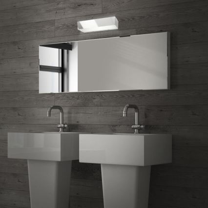 Briloner 2204-018 - Applique murale extérieure LED/8W/230V IP44 chrome brillant