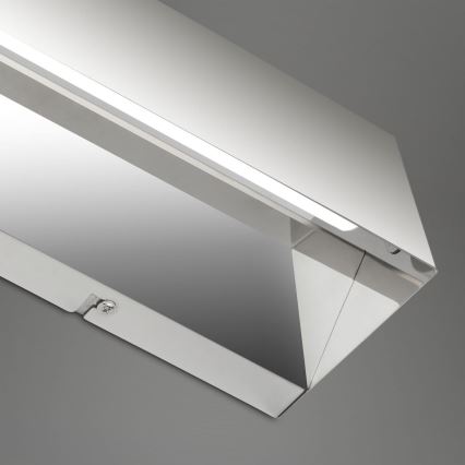Briloner 2204-018 - Applique murale extérieure LED/8W/230V IP44 chrome brillant