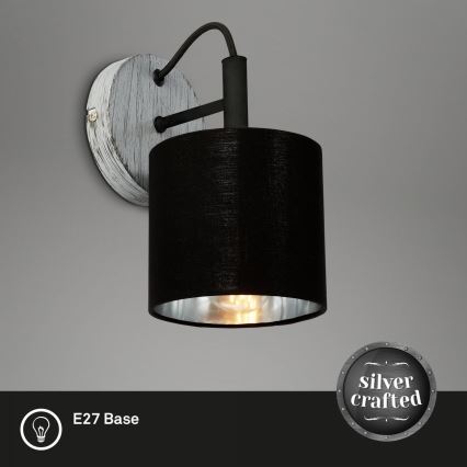 Briloner 2737-014 - Applique murale SILVER CRAFTED 1xE14/25W/230V