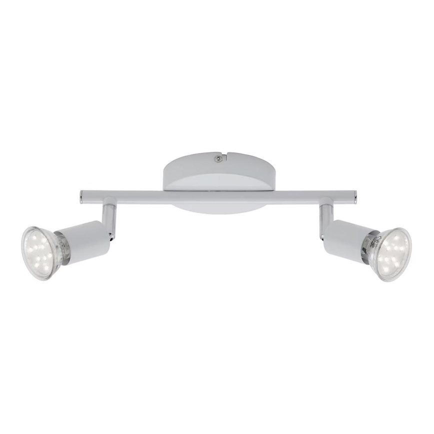 Briloner 2767-026 - Spot 2xGU10/6W/230V blanc