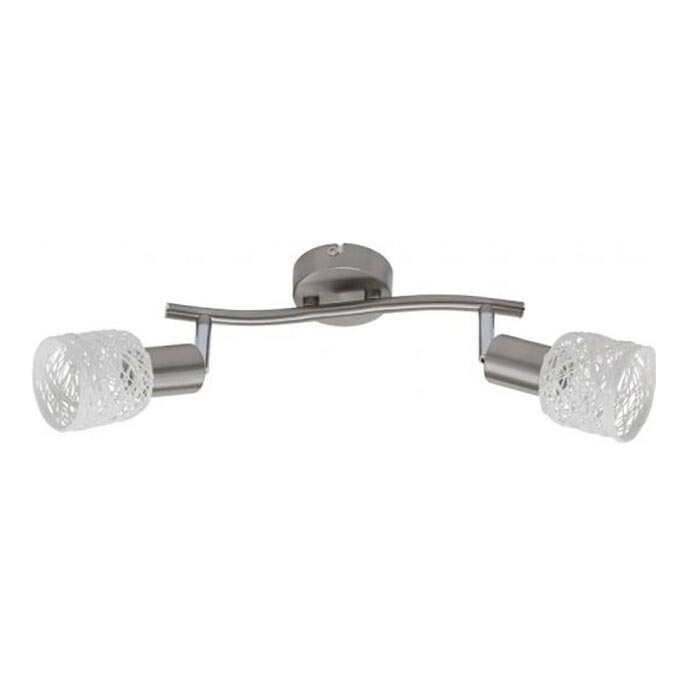 Briloner 2826-022 - Faretto SPOT 2xE14/6W/230V cromo opaco