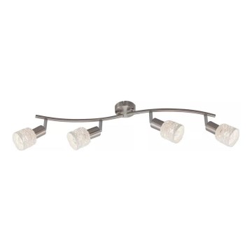 Briloner 2826-042 - Faretto SPOT 4xE14/6W/230V cromo opaco