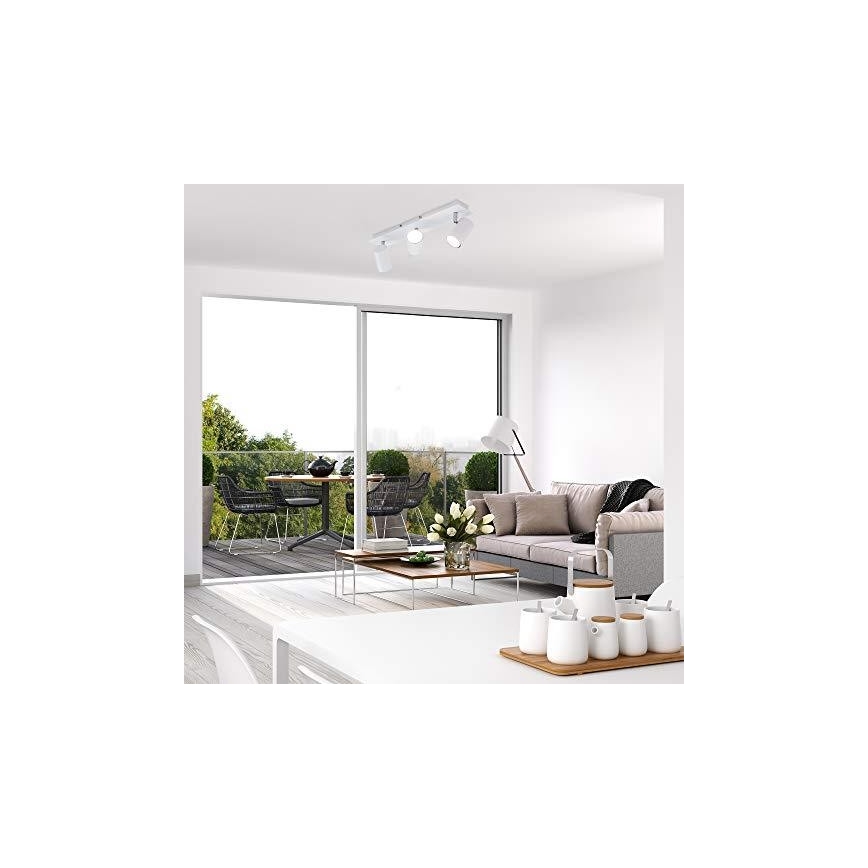 Briloner 2857-036 - Spot SPOT 3xGU10/40W/230V blanc