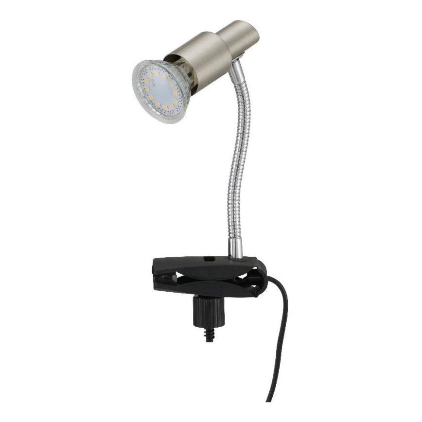 Briloner 2877-012P - Lampe de table LED à pince SIMPLE 1xGU10/3W/230V