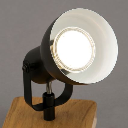 Briloner 2902-015 - Spot SPOT 1xGU10/35W/230V hévéa