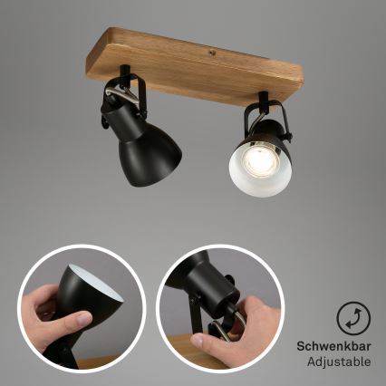 Briloner 2902-025 - Strahler SPOT 2xGU10/35W/230V