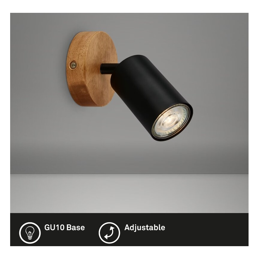 Briloner 2922-015 - Faretto da parete SPOT 1xGU10/9W/230V