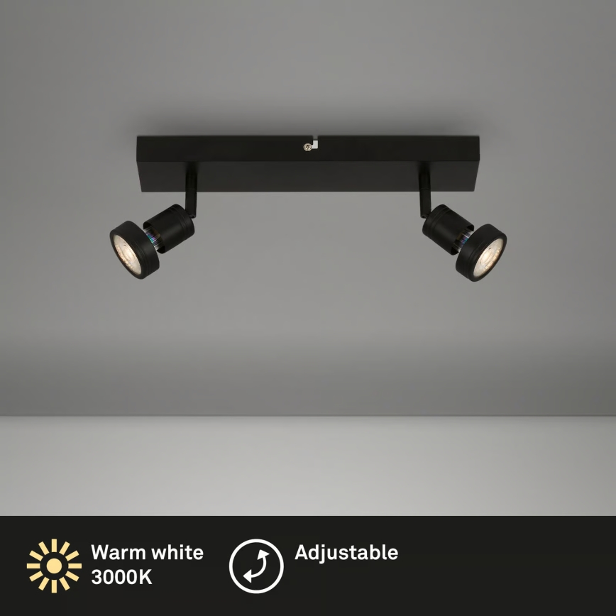 Briloner 2926-025 - Faretto LED 2xGU10/4,9W/230V