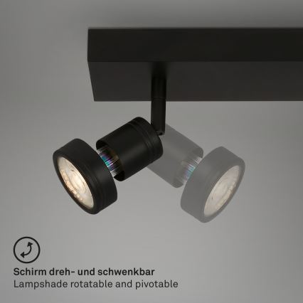 Briloner 2926-025 - Faretto LED 2xGU10/4,9W/230V