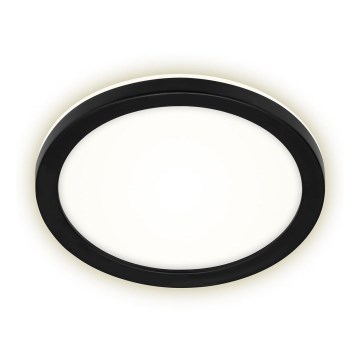 Briloner 3008-015 - LED Deckenleuchte LED/8W/230V Durchmesser 21 cm schwarz IP44