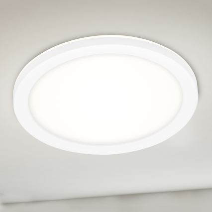 Briloner 3008-016 - LED Deckenleuchte LED/8W/230V Durchschn. 21 cm weiß IP44