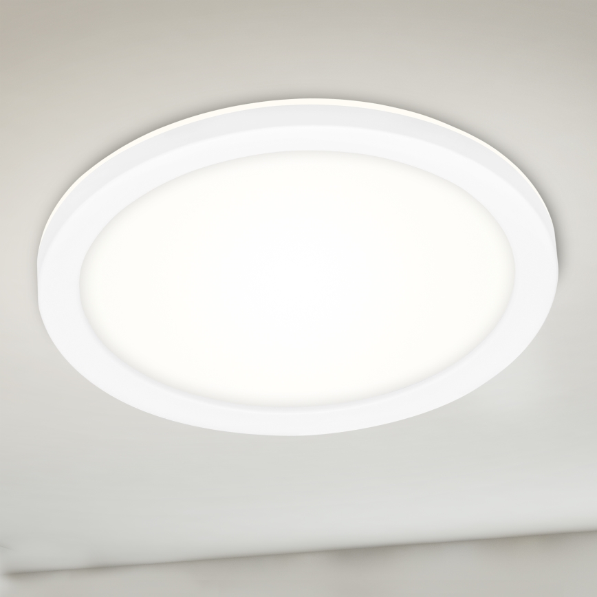 Briloner 3008-016 - LED Deckenleuchte LED/8W/230V Durchschn. 21 cm weiß IP44