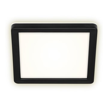Briloner 3010-015 - plafonnier LED LED/8W/230V 19x19 cm noir IP44