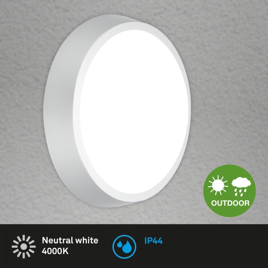 Briloner 3018-014 - LED-Deckenleuchte für Badezimmer HAGEN LED/24W/230V IP44 weiß