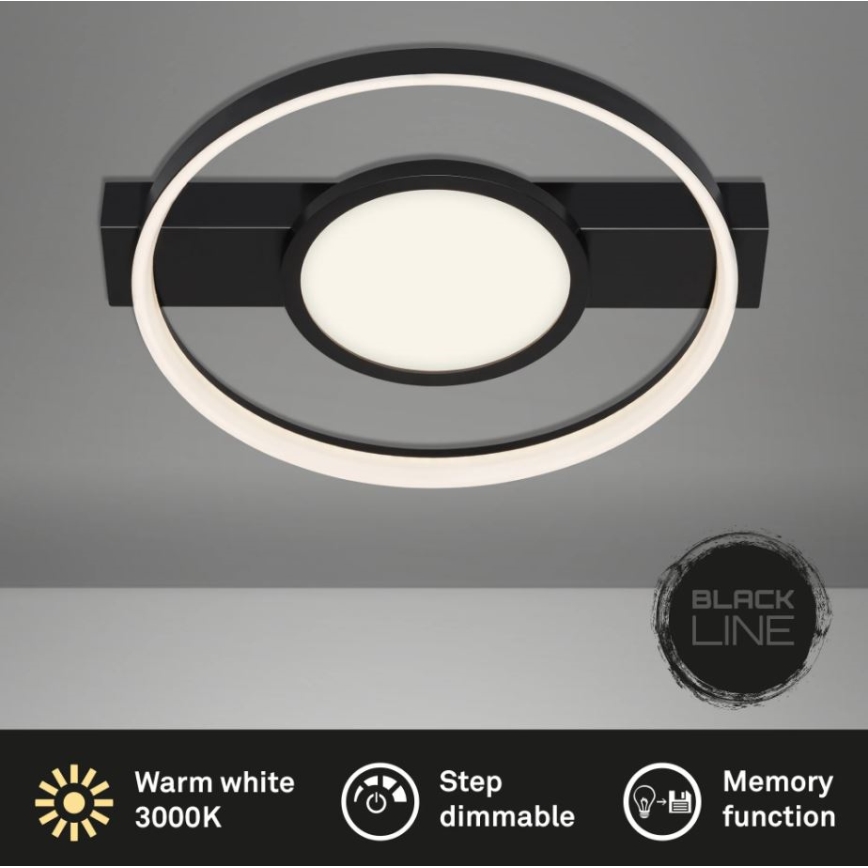 Briloner 3026-015 - Plafonnier à intensité variable LED FRAME LED/33W/230V