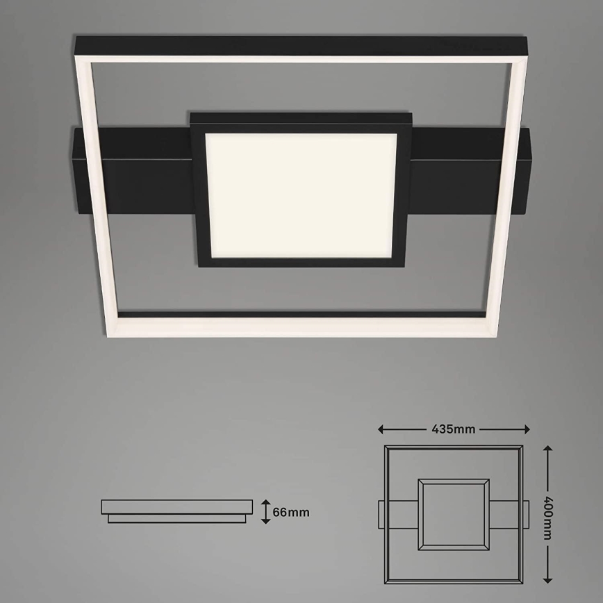 Briloner 3028-015 - Plafonnier à intensité variable LED FRAME LED/38W/230V