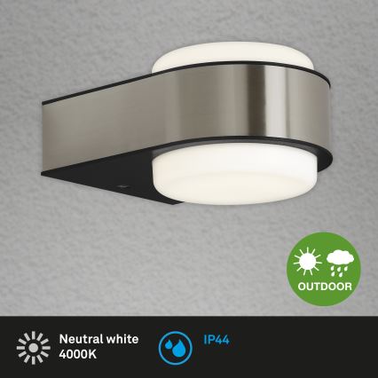 Briloner 3035-012- Applique a LED da esterno HANAU LED/6,5W/230V IP44 cromo opaco