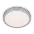 Briloner 3048-014 - Plafoniera LED RUNA LED/18W/230V argento
