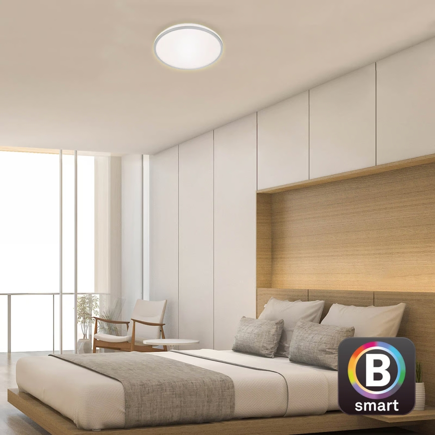 Briloner 3064-014 - Plafoniera LED dimmerabile IVY LED/24W/230V Wi-Fi Tuya Ø 33,3 cm + telecomando