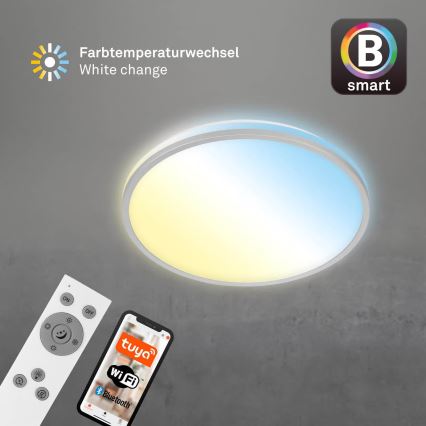 Briloner 3064-014 - Plafonnier LED dimmable IVY/24W/230V Wi-Fi Tuya Ø 33,3 cm + télécommande
