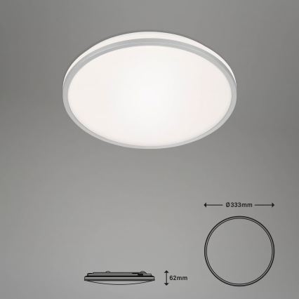 Briloner 3064-014 - Plafonnier LED dimmable IVY/24W/230V Wi-Fi Tuya Ø 33,3 cm + télécommande