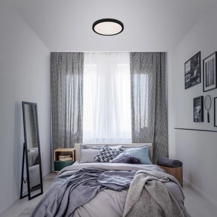 Briloner 3071-015 - Plafonnier RUNA LED/24W/230V noir