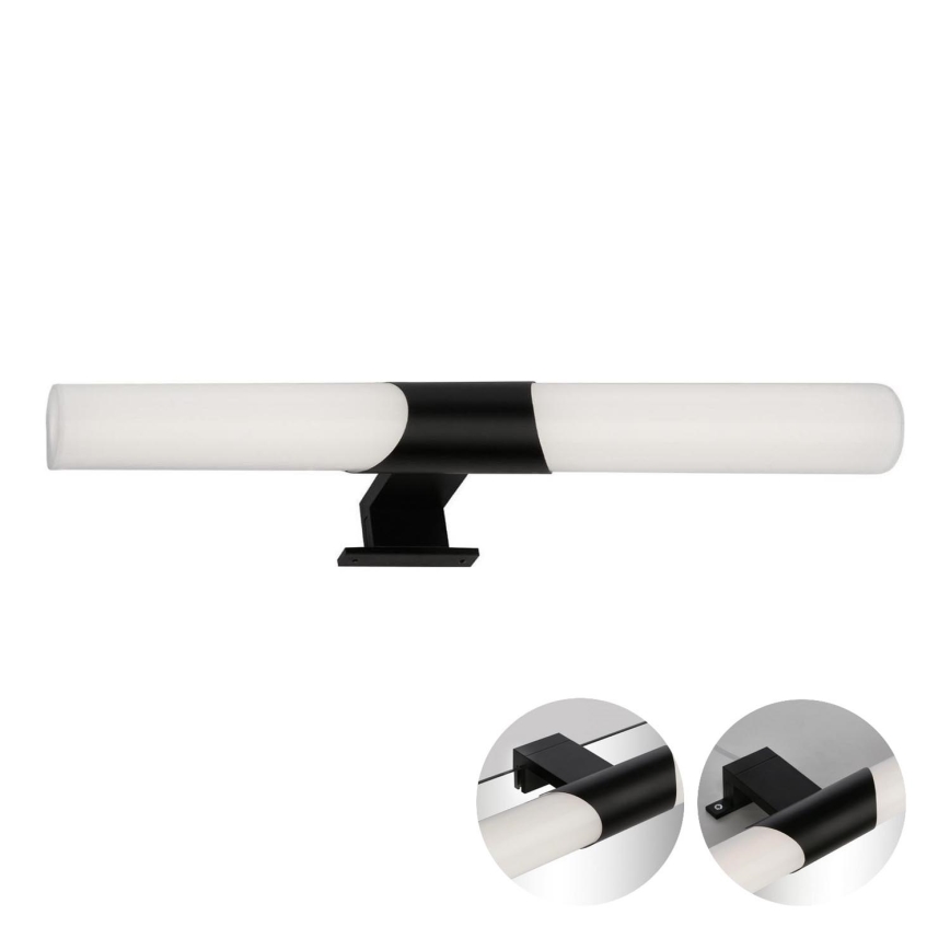 Briloner 3113-115 - Illuminazione a LED per specchi da bagno LED/12W/230V IP44 47 cm nero