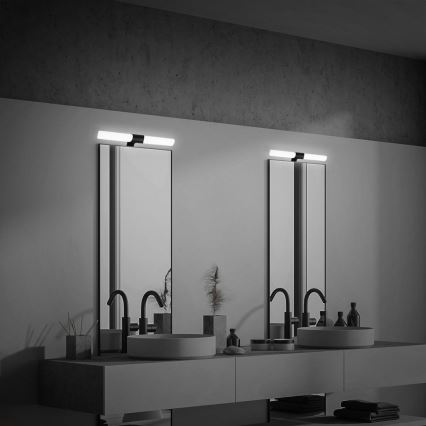 Briloner 3113-115 - LED-Spiegelbeleuchtung für Badezimmer LED/12W/230V IP44 47 cm schwarz