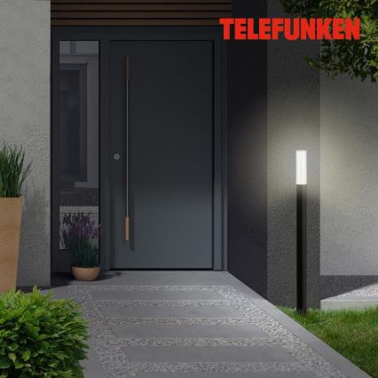 Briloner 311505TF - Lampe extérieure LED/8W/230V IP44 4000K 97 cm noir