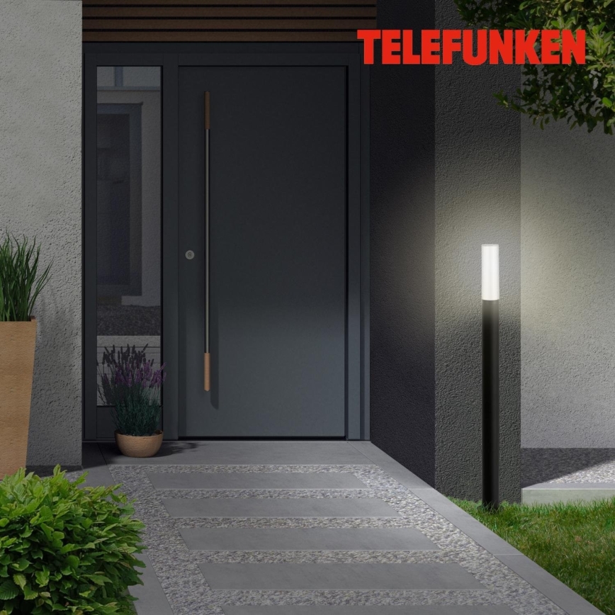 Briloner 311505TF - Lampe extérieure LED/8W/230V IP44 4000K 97 cm noir