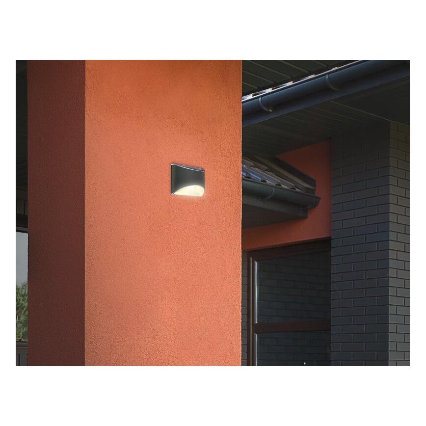 Briloner 3133015 - Applique a LED solare LED/2W/3,7V IP44 3000K