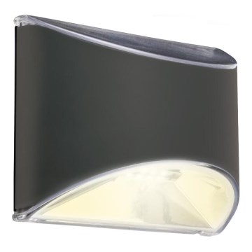 Briloner 3133015 - Applique murale solaire LED/2W/3,7V IP44 3000K