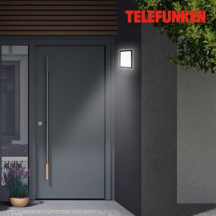 Briloner 313505TF - LED-Wandleuchte für den Außenbereich LED/15W/230V IP44 4000K schwarz