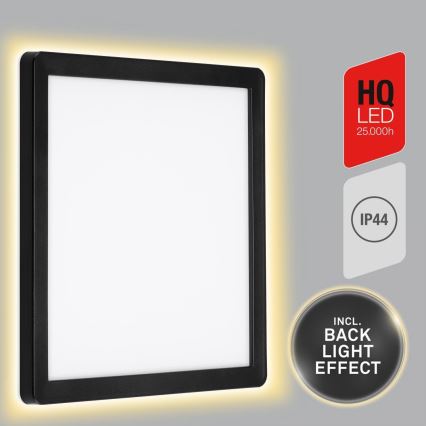 Briloner 313505TF - LED-Wandleuchte für den Außenbereich LED/15W/230V IP44 4000K schwarz