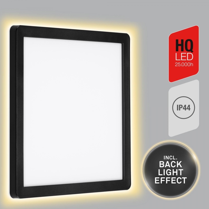Briloner 313505TF - LED-Wandleuchte für den Außenbereich LED/15W/230V IP44 4000K schwarz
