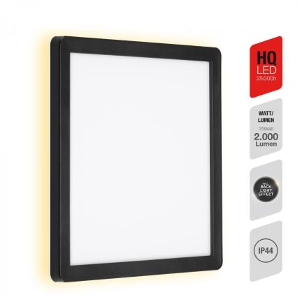 Briloner 313505TF - LED-Wandleuchte für den Außenbereich LED/15W/230V IP44 4000K schwarz