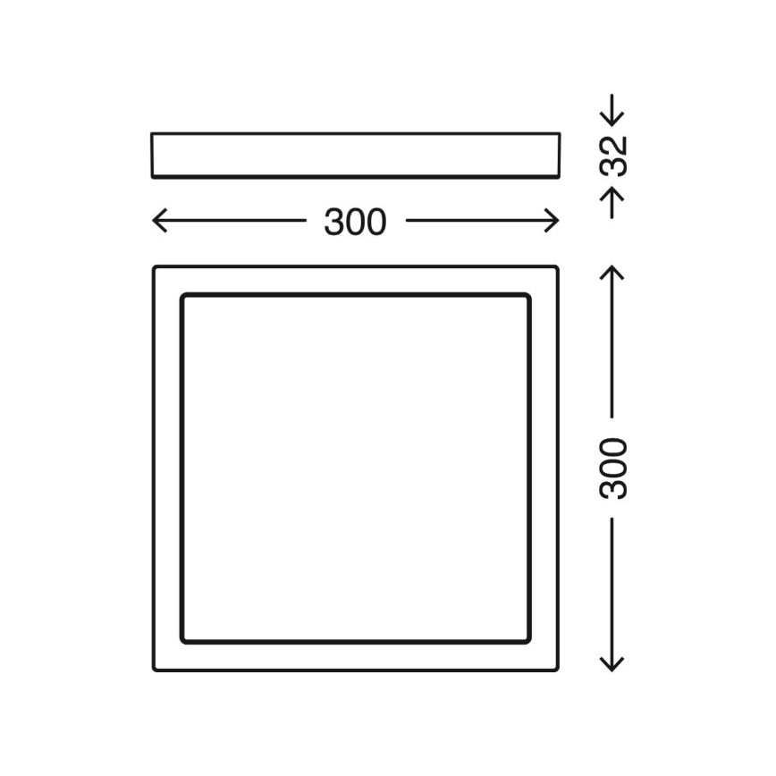 Briloner 3142-018 - Plafoniera LED da bagno COOL&COSY LED/21W/230V 2700/4000K IP44