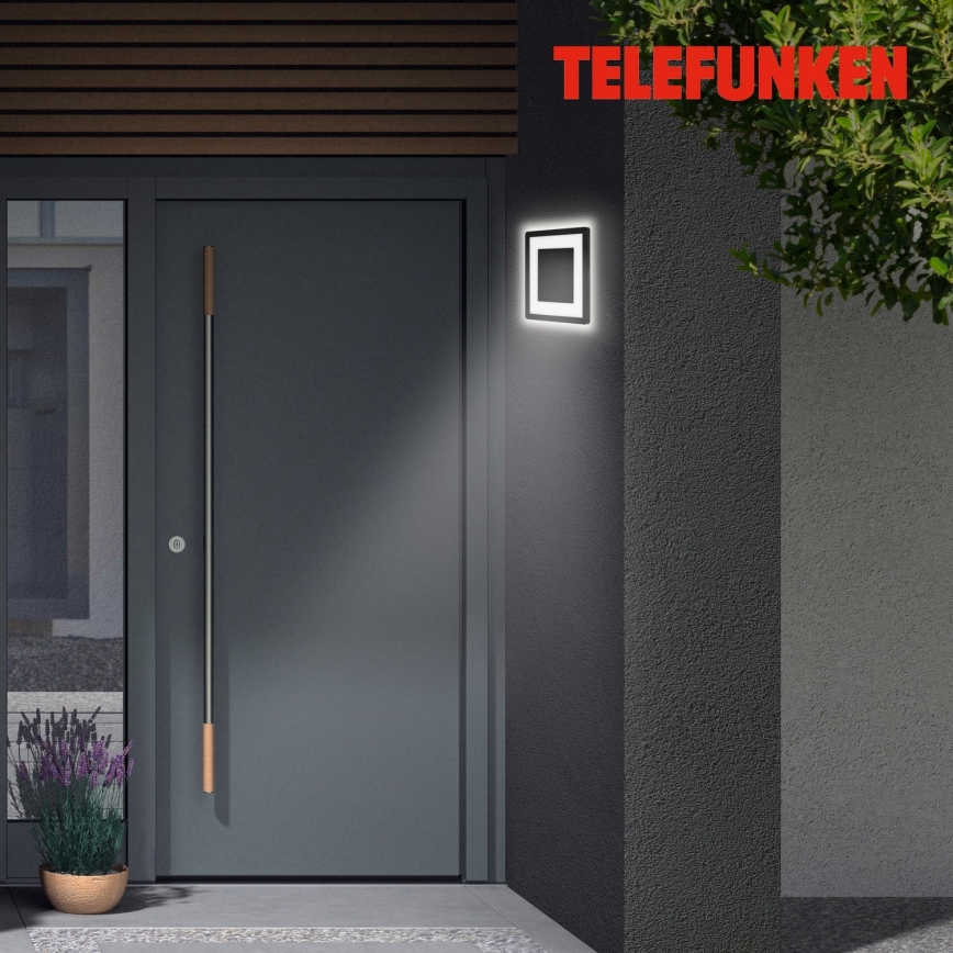 Briloner 315905TF - Applique murale extérieure LED/15W/230V IP44 4000K noir
