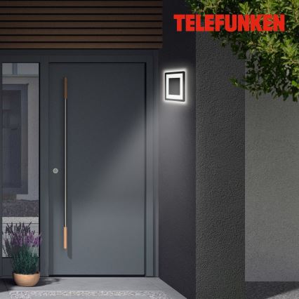 Briloner 315905TF - LED-Wandleuchte für den Außenbereich LED/15W/230V IP44 4000K schwarz