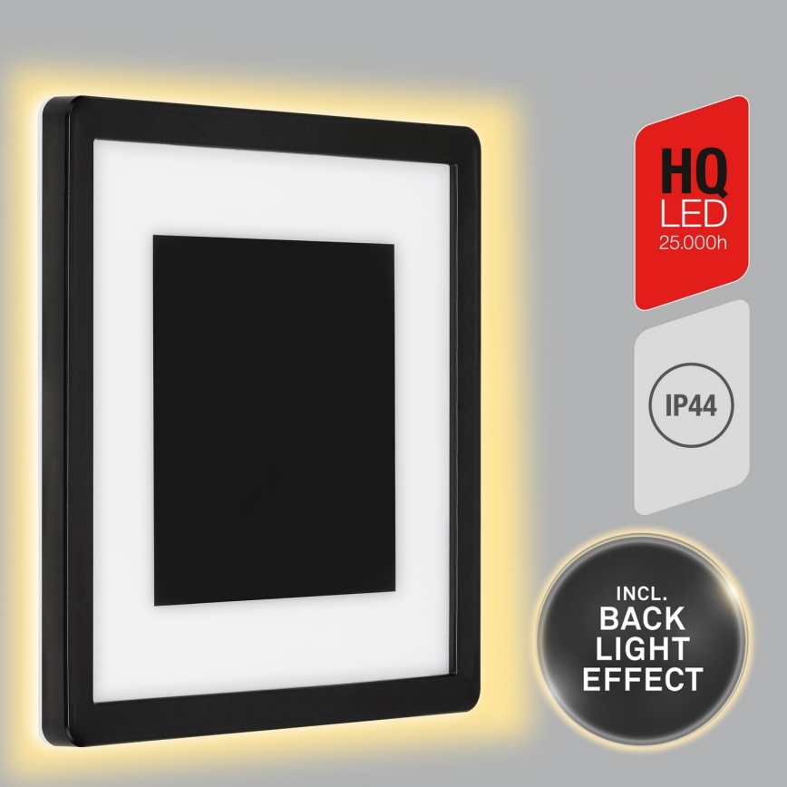 Briloner 315905TF - LED-Wandleuchte für den Außenbereich LED/15W/230V IP44 4000K schwarz