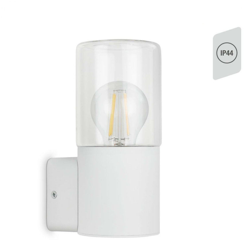 Briloner 320506TF - Outdoor-Wandleuchte 1xE27/12W/230V IP44 weiß