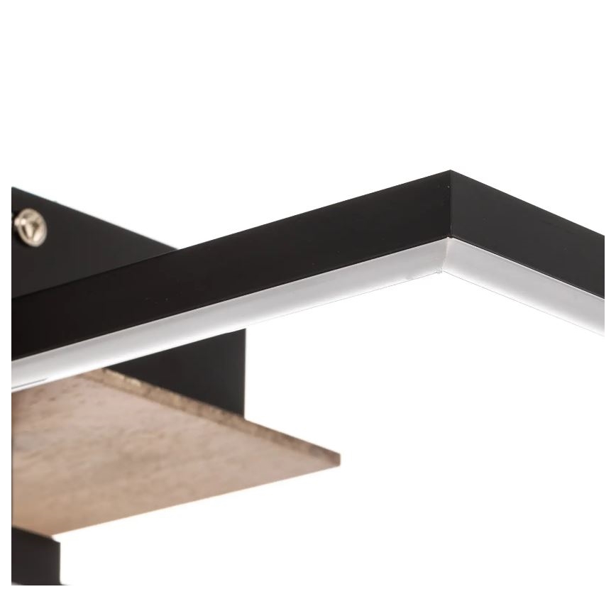 Briloner 3210-014 - Plafoniera LED dimmerabile FRAME 2xLED/11W/230V marrone